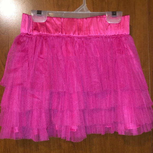 Hot pink tulle skirt - Picture 1 of 1